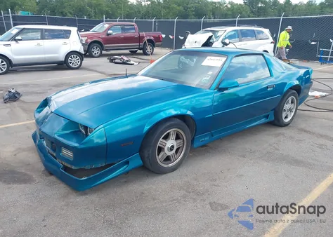 1991 Chevrolet Camaro Rs из США, поврежденный, VIN 1G1FP23E9ML176194